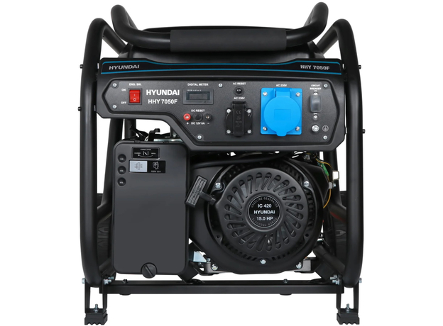 Генератор бензиновий Hyundai HHY 7050F 5/5.5 кВт AVR 