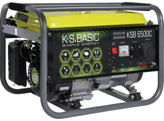 Генератор бензиновый Konner&Sohnen BASIC KSB 6500C 