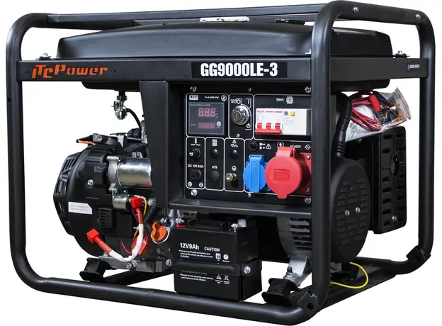Генератор бензиновый ITC Power Petrol Gen Set 6000/6600 Вт (GG9000LE-3) 