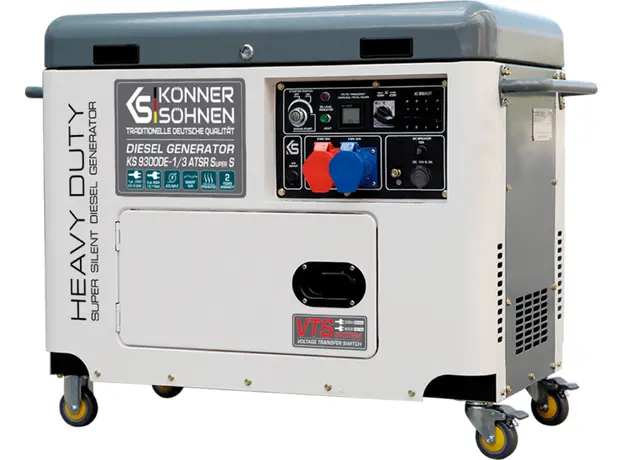 Генератор дизельний Könner&Söhnen Heavy Duty KS 9300DE-1/3 ATSR Super S 