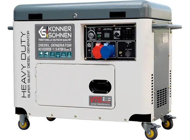 Генератор дизельний Könner&Söhnen Heavy Duty KS 9302DE-1/3 ATSR Super S 