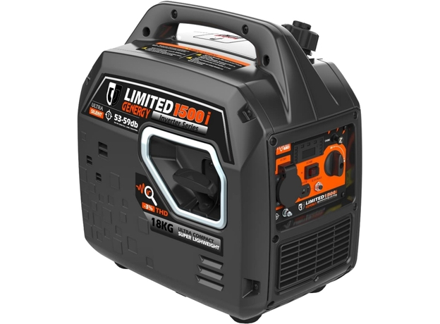 Генератор инверторный GENERGY LIMITED 1500i закрытый 1.4/1.6 кВт AVR (240021090) 