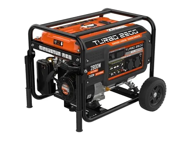Генератор бензиновый GENERGY Turbo 2800 2.5/2.8 кВт AVR (240028090) 