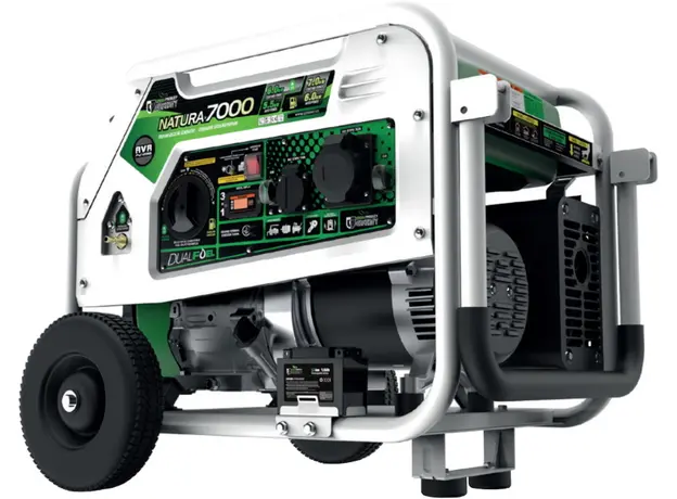 Генератор газобензиновый GENERGY NATURA 7000 6/7 кВт электрический пуск AVR (240027090) 
