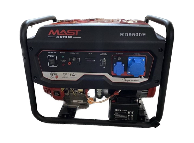 Бензиновий генератор Mast Group RD9500E 7.0/7.5 кВт AVR (2000000000404) 