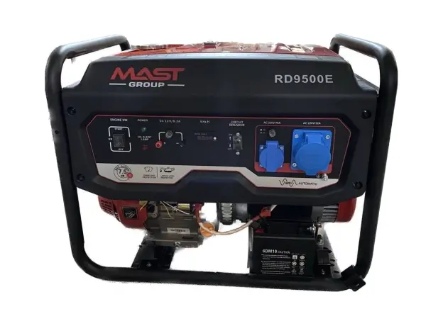 Бензиновий генератор Mast Group RD9500E 7.0/7.5 кВт AVR (2000000000404) 