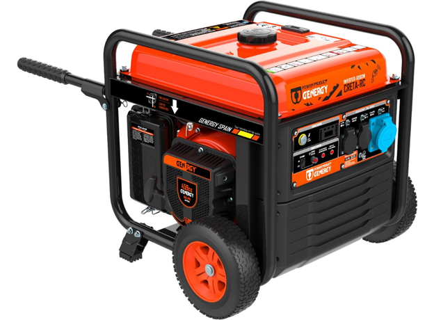 Генератор инверторный GENERGY Creta RC 7.2/7.5 кВт электрический пуск (240016090) 