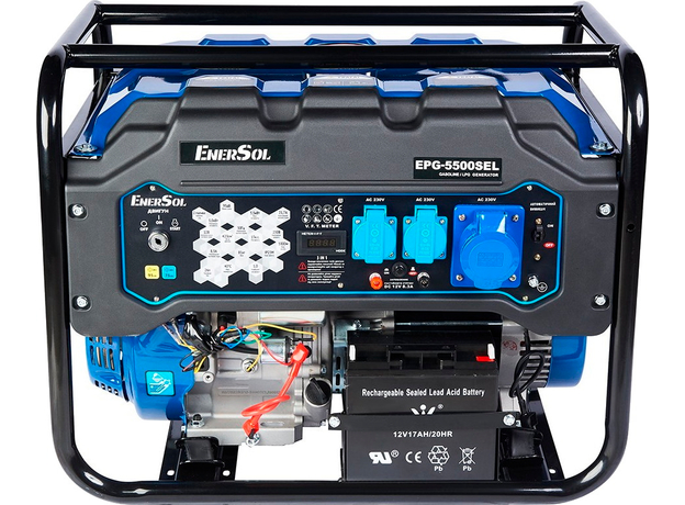 Генератор газово-бензиновый EnerSol EPG-5500SEL 