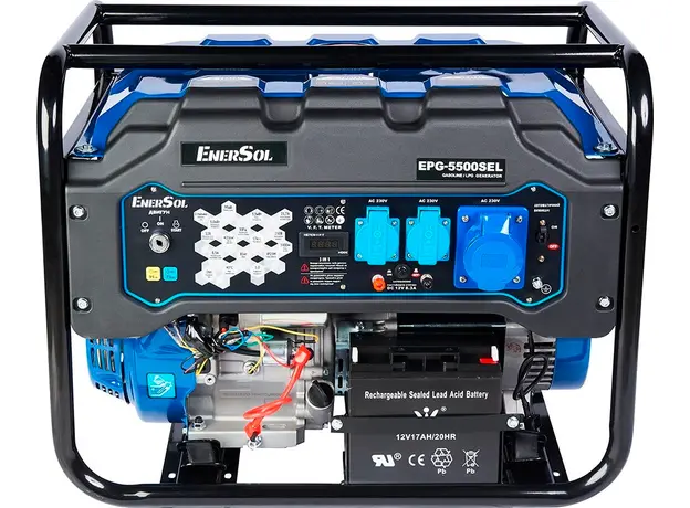 Генератор газово-бензиновый EnerSol EPG-5500SEL 