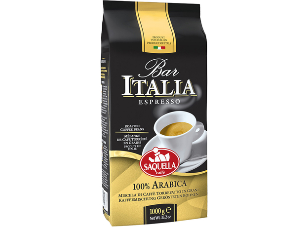 Кофе в зернах SAQUELLA Espresso 1 кг (8002650000760) 