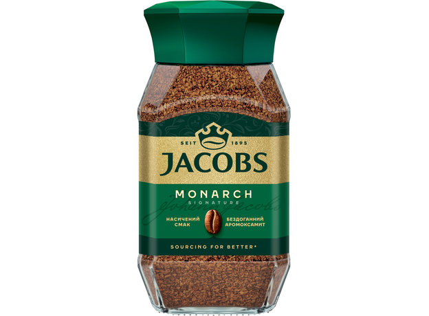 Кофе растворимый Jacobs Monarch 190 г (4820206290908) 