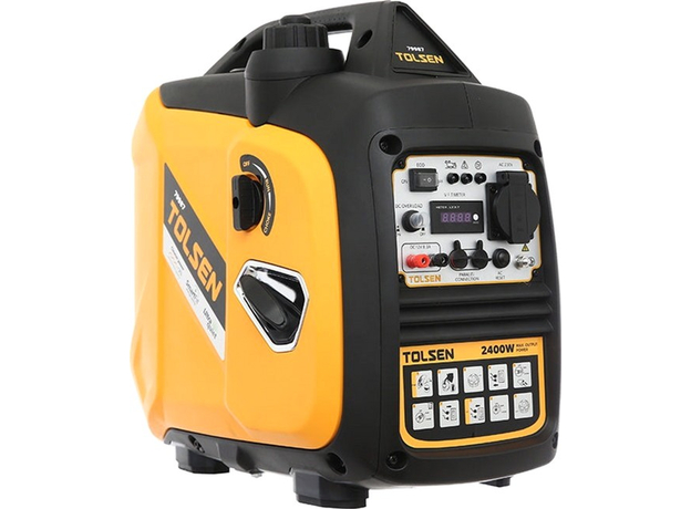 Электрогенераторная установка бензиновая инверторная Tolsen 2400W (79987) - изображение 2