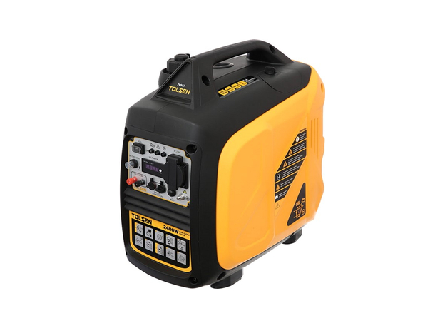 Электрогенераторная установка бензиновая инверторная Tolsen 2400W (79987) - изображение 3
