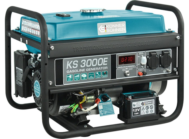 Генератор бензиновый Konner&Sohnen KS 3000E 
