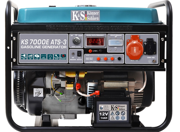 Генератор бензиновый Konner&Sohnen KS 7000E-3 ATS 