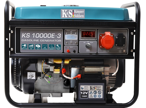 Генератор бензиновый Konner&Sohnen KS 10000E-3 