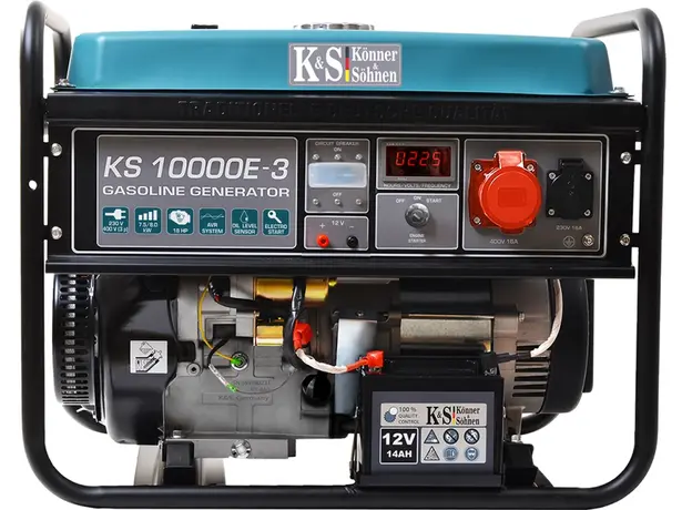 Генератор бензиновый Konner&Sohnen KS 10000E-3 