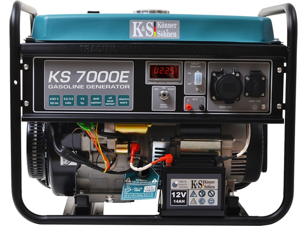 Генератор бензиновый Konner&Sohnen KS 7000E-3 ATS - изображение 3