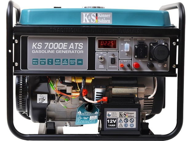 Генератор бензиновый Konner&Sohnen KS 7000E-3 ATS - изображение 4
