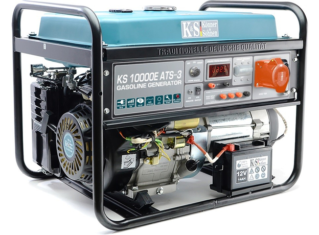 Генератор бензиновый Konner&Sohnen KS 10000E-3 - изображение 4
