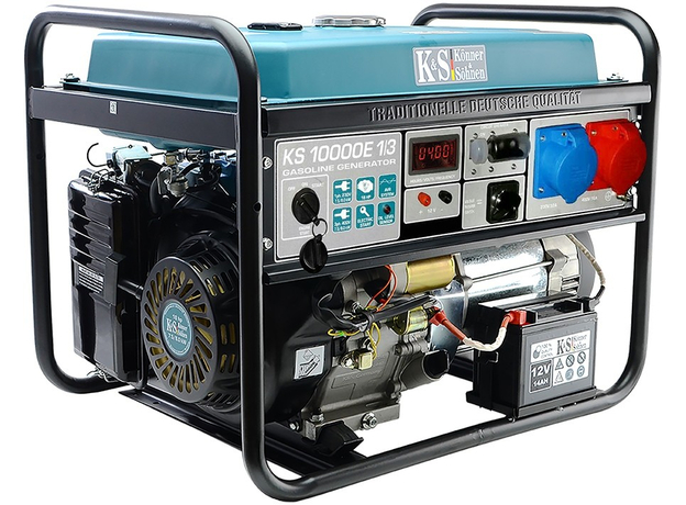 Генератор бензиновый Konner&Sohnen KS 10000E-1/3 - изображение 2
