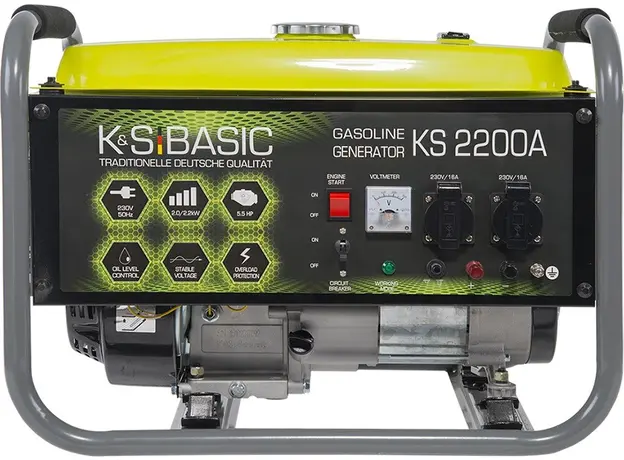 Генератор бензиновый Konner&Sohnen BASIC KSB 2200A - изображение 2