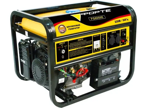Генератор бензиновый Forte FG8000E (448926) - изображение 2