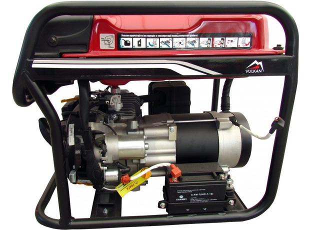 Генератор бензиновый Vulkan SC3250E (34169/SC3250E-II) - изображение 5