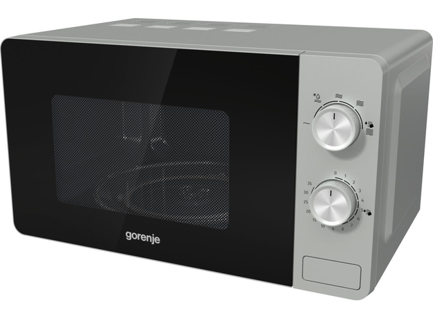 Микроволновая печь Gorenje MO17E1S Серебряная - изображение 2