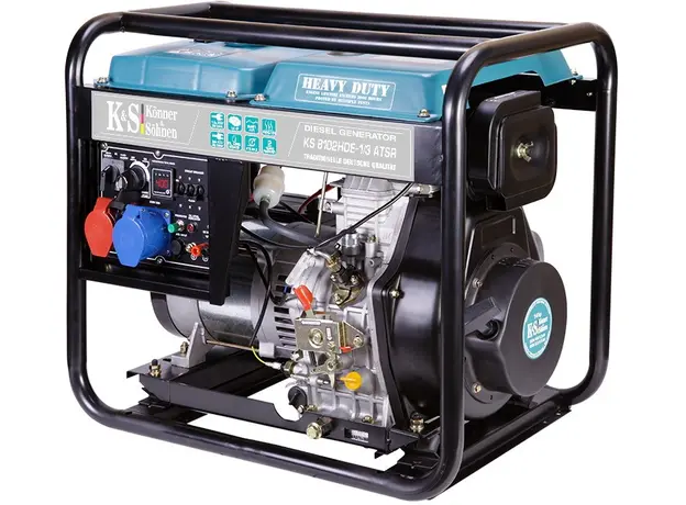 Генератор дизельный Konner&Sohnen Heavy Duty KS 8102HDE-1/3 ATSR - изображение 3