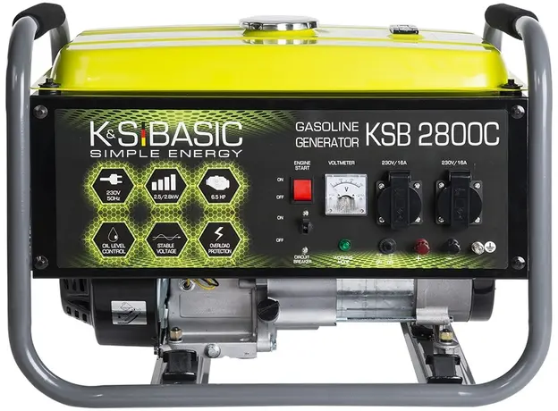 Генератор бензиновый Konner&Sohnen BASIC KSB 2800C - изображение 2