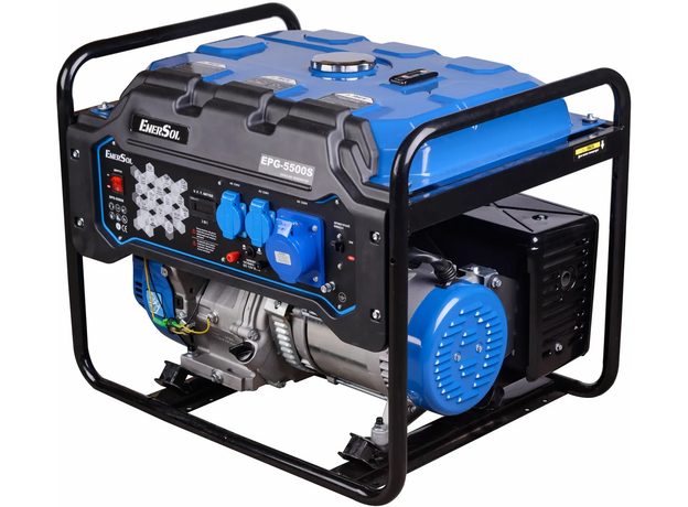Генератор бензиновый EnerSol EPG-5500S 5/5.5 кВт AVR - изображение 2