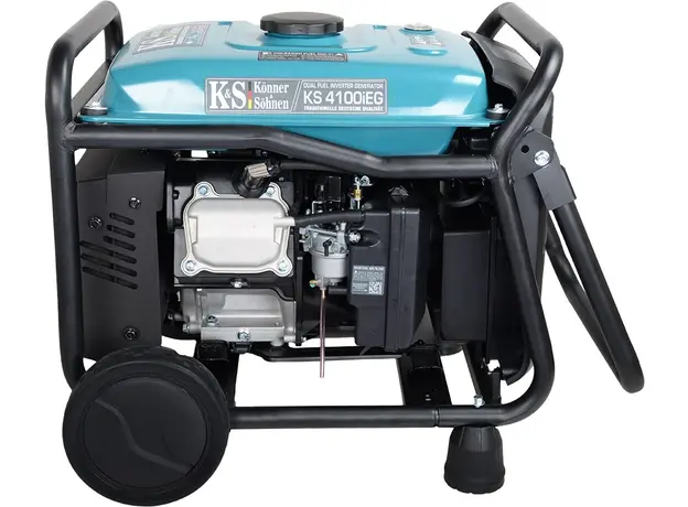 Генератор инверторный двухтоплевный газ + бензин Konner&Sohnen KS4100iEG - изображение 6