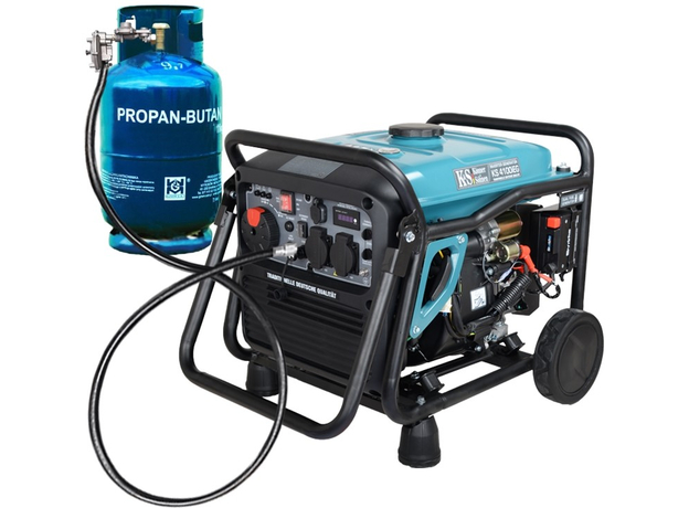 Генератор инверторный двухтоплевный газ + бензин Konner&Sohnen KS4100iEG - изображение 10