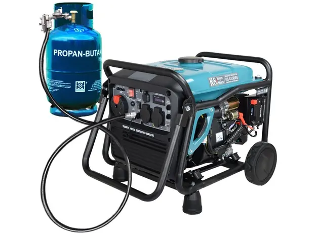 Генератор инверторный двухтоплевный газ + бензин Konner&Sohnen KS4100iEG - изображение 10