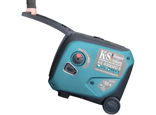 Генератор инверторный двухтоплевный газ + бензин Konner&Sohnen KS 4000iEG S - изображение 6