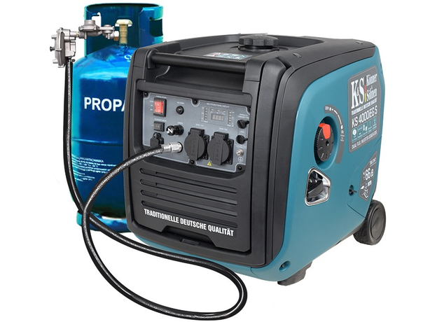 Генератор инверторный двухтоплевный газ + бензин Konner&Sohnen KS 4000iEG S - изображение 7