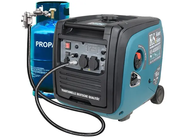 Генератор инверторный двухтоплевный газ + бензин Konner&Sohnen KS 4000iEG S - изображение 7
