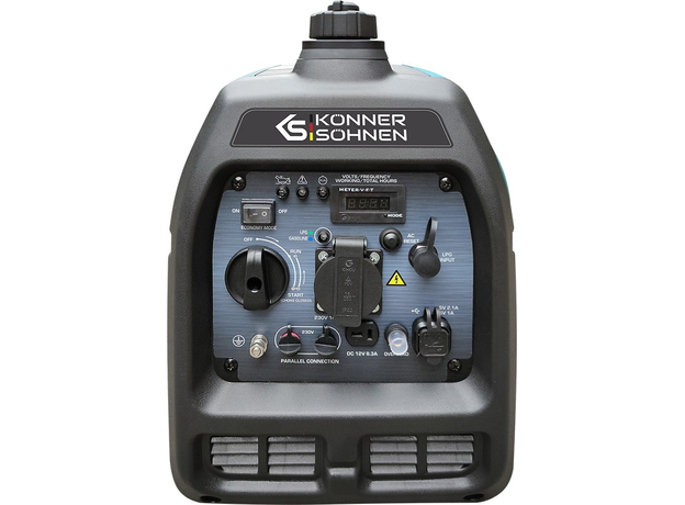 Генератор инверторный двухтоплевный газ + бензин Konner&Sohnen KS 3100iG S - изображение 2