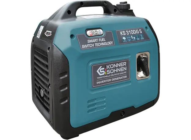 Генератор инверторный двухтоплевный газ + бензин Konner&Sohnen KS 3100iG S - изображение 7