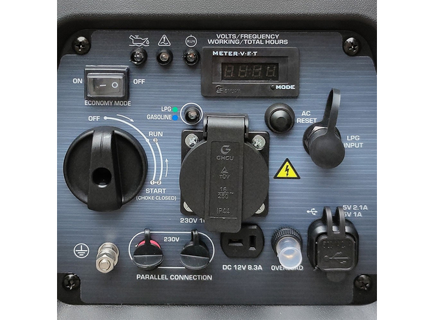Генератор инверторный двухтоплевный газ + бензин Konner&Sohnen KS 3100iG S - изображение 13