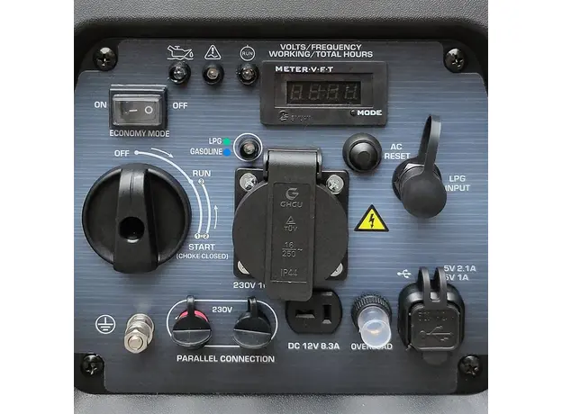 Генератор инверторный двухтоплевный газ + бензин Konner&Sohnen KS 3100iG S - изображение 13