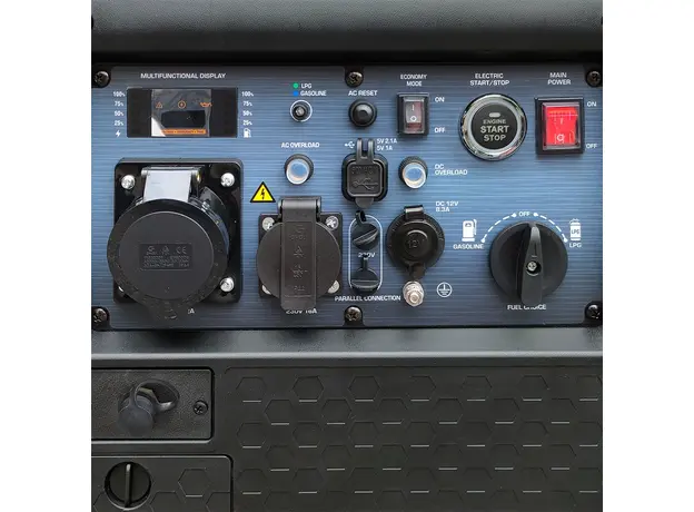 Генератор инверторный двухтоплевный газ + бензин Konner&Sohnen KS 5500iEG S - изображение 7