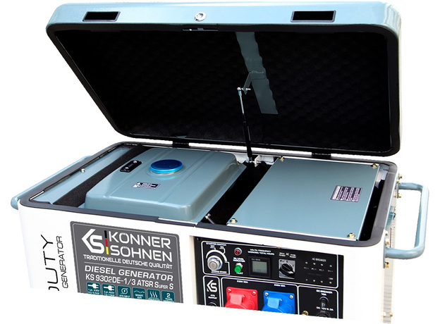 Генератор дизельний Könner&Söhnen Heavy Duty KS 9302DE-1/3 ATSR Super S - изображение 5