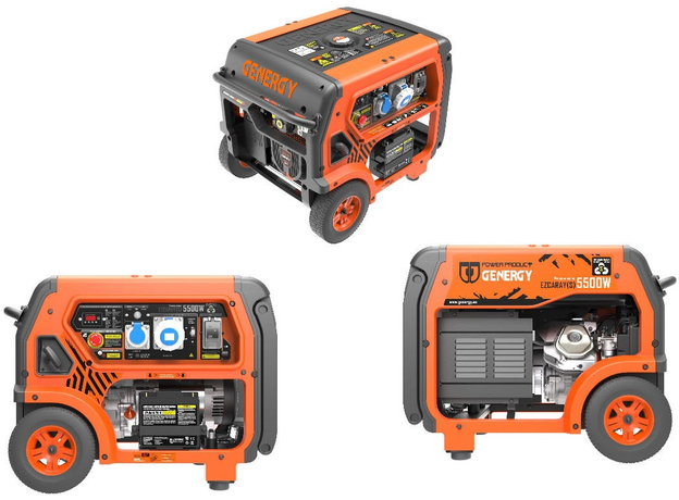Генератор бензиновый GENERGY Ezcaray S 5/5.5 кВт AVR (240552091) - изображение 8