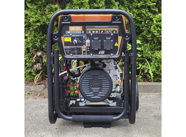 Генератор дизельный GENERGY Limited 3000D 2.8/3 кВт электрический пуск AVR (240332090) - изображение 6