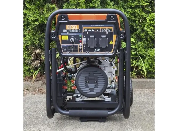 Генератор дизельный GENERGY Limited 3000D 2.8/3 кВт электрический пуск AVR (240332090) - изображение 6