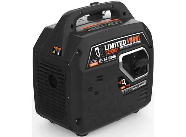 Генератор инверторный GENERGY LIMITED 1500i закрытый 1.4/1.6 кВт AVR (240021090) - изображение 4