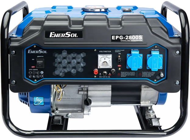 Генератор бензиновый EnerSol EPG-2800S 2.5/2.8 кВт AVR - изображение 3