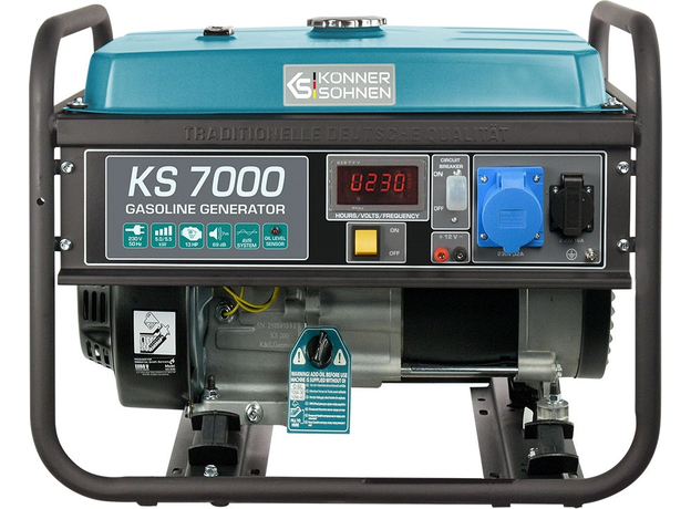 Генератор бензиновый Konner&Sohnen KS 7000E-3 ATS - изображение 6